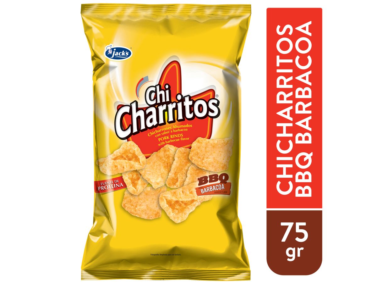 Snack Jack's chicharritos barbacoa - 75 g