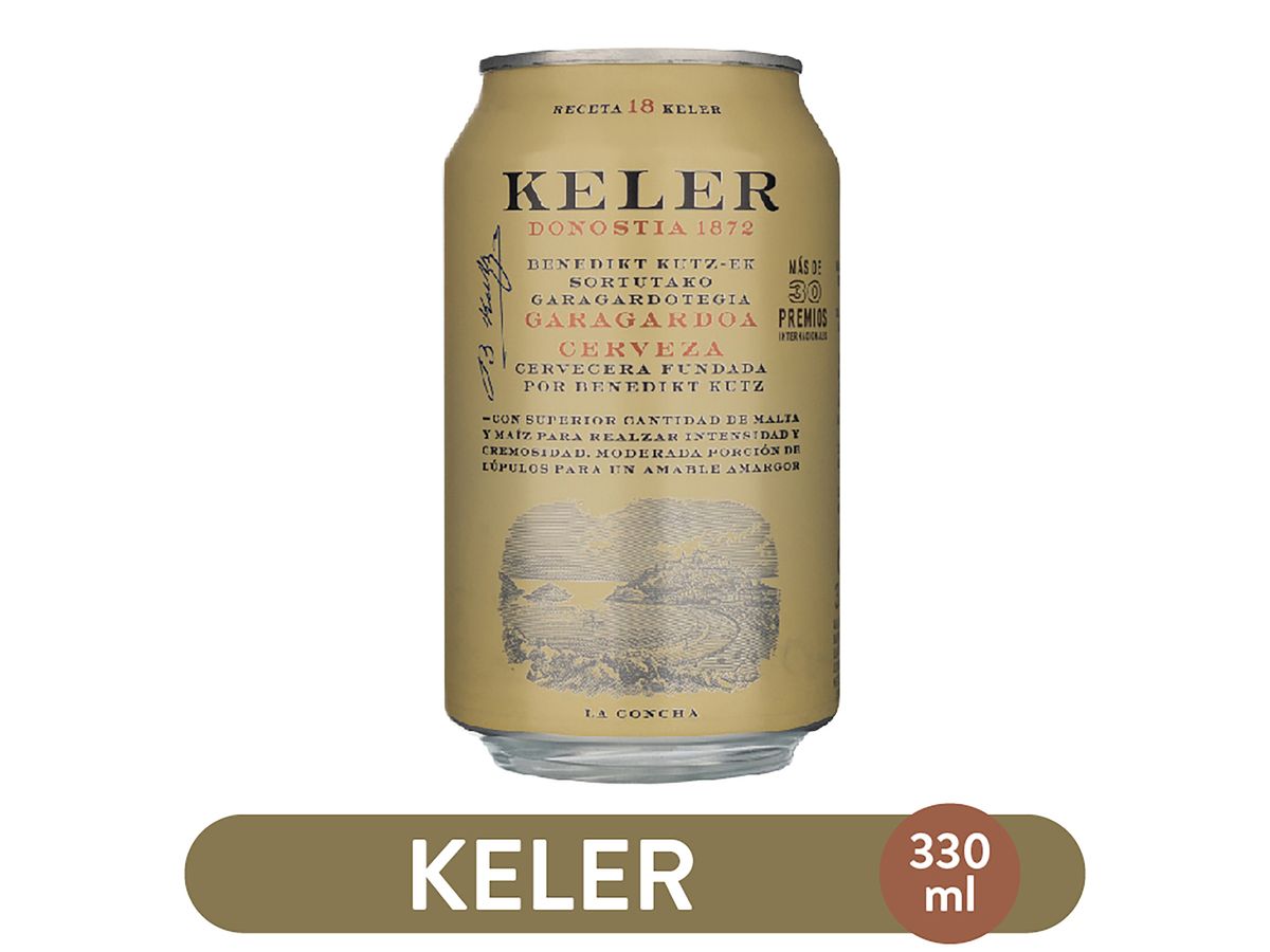Cerveza Keler Lata -330ml