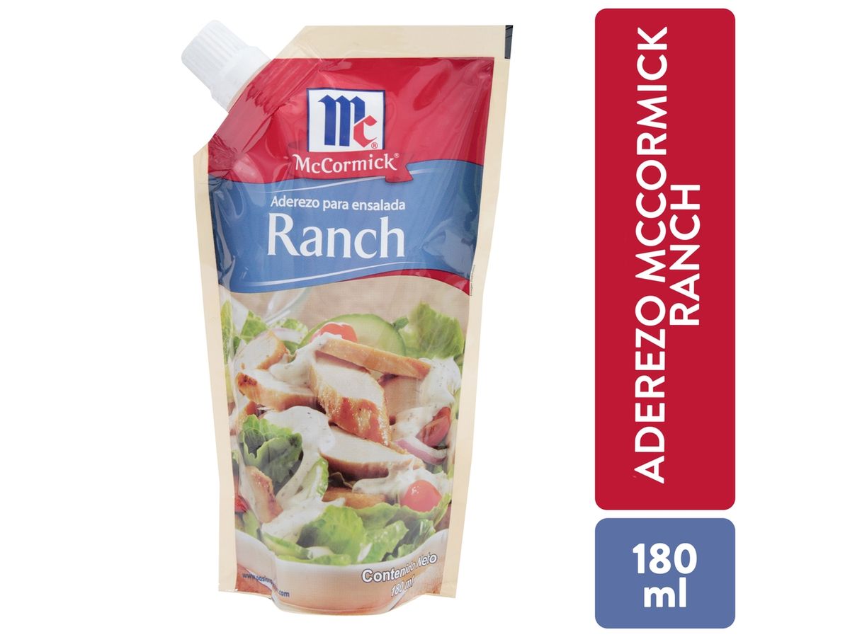 Aderezo Mccormick Ranch Dpy pack - 180 g
