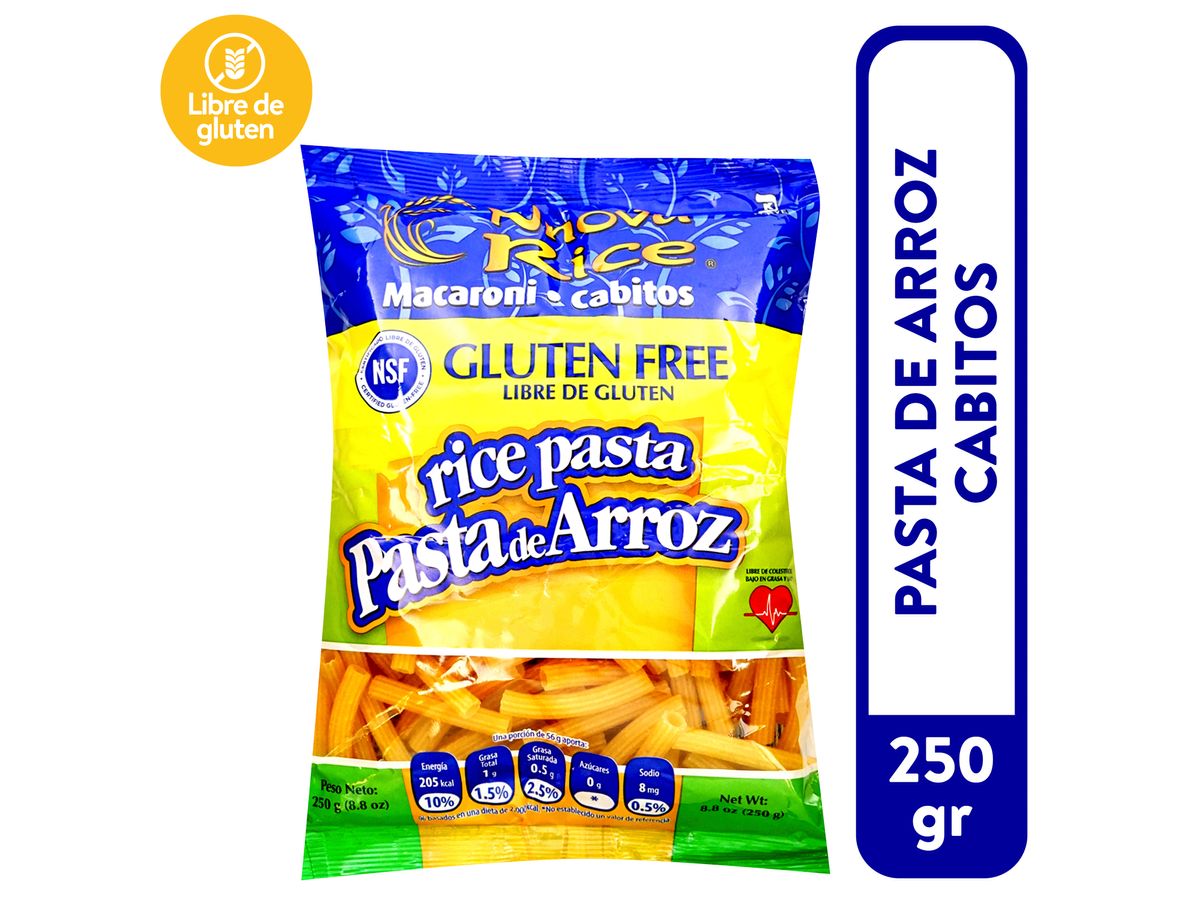 Pasta Nnovarice Cabito Libre De Gluten - 250 g