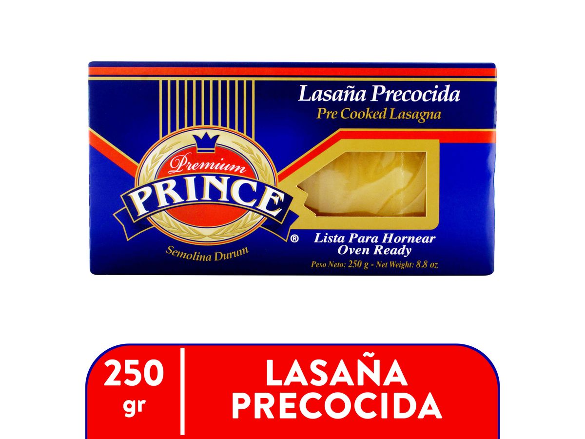 Lasaña Prince precocida - 250 g
