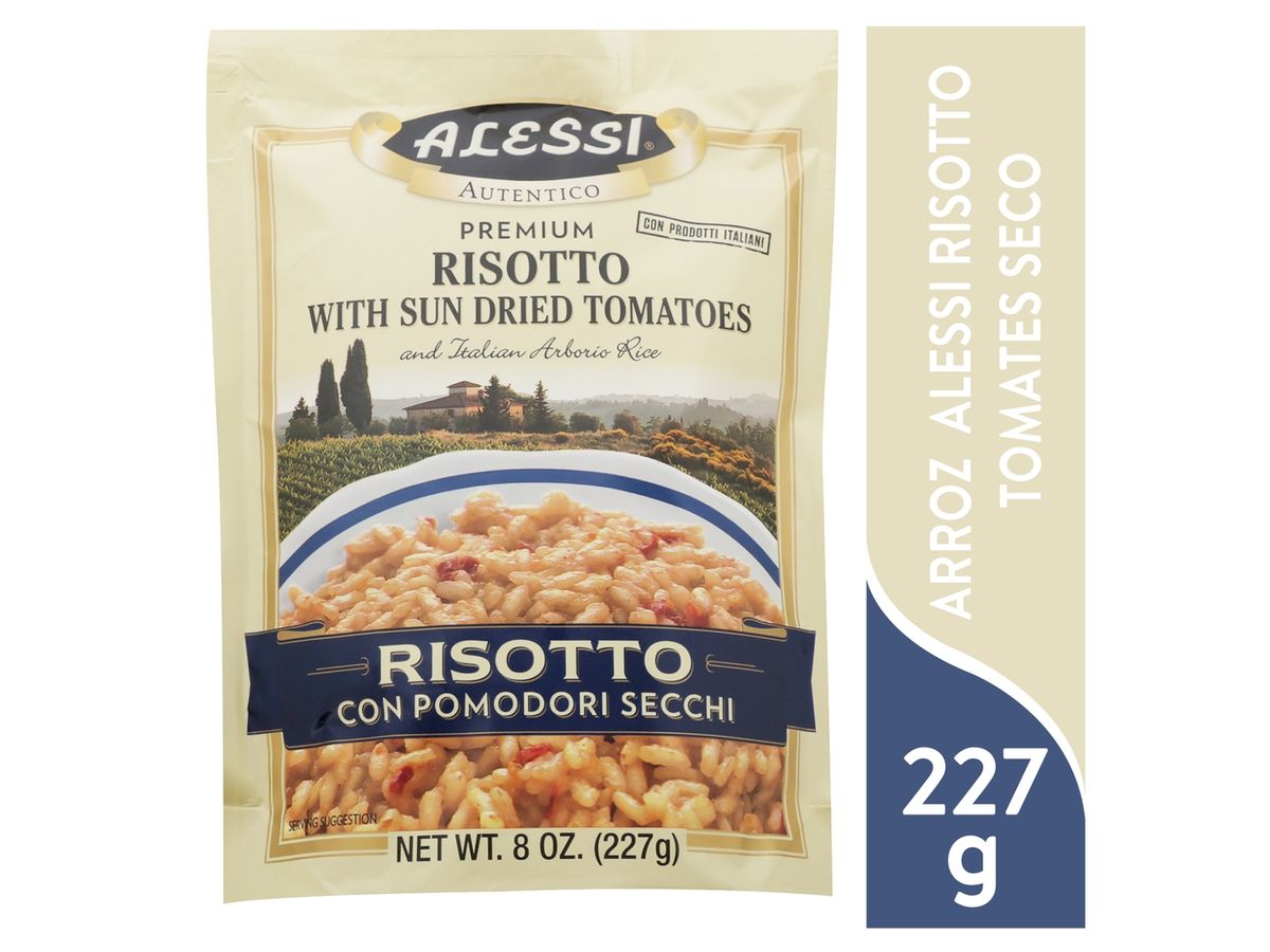 Arroz Alessi Risotto Tomates Seco 227gr