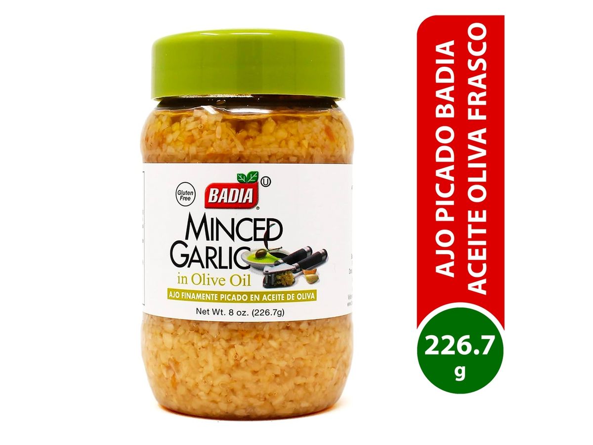 Ajo Badia Picado  En Aceite - 227 g