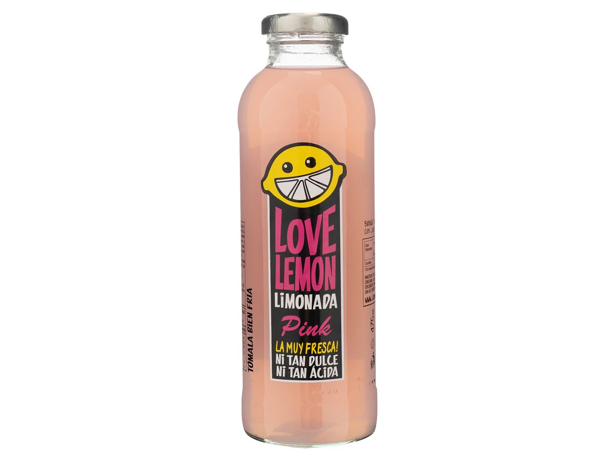 Bebida Love Lemon Limonada pink - 475 g
