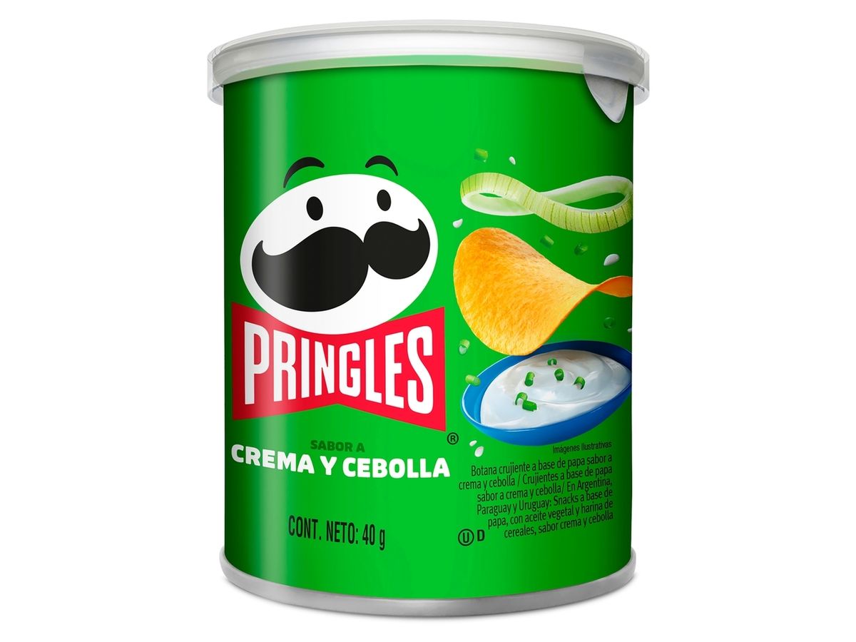 Papas Pringles Crema y Cebolla - 40 g