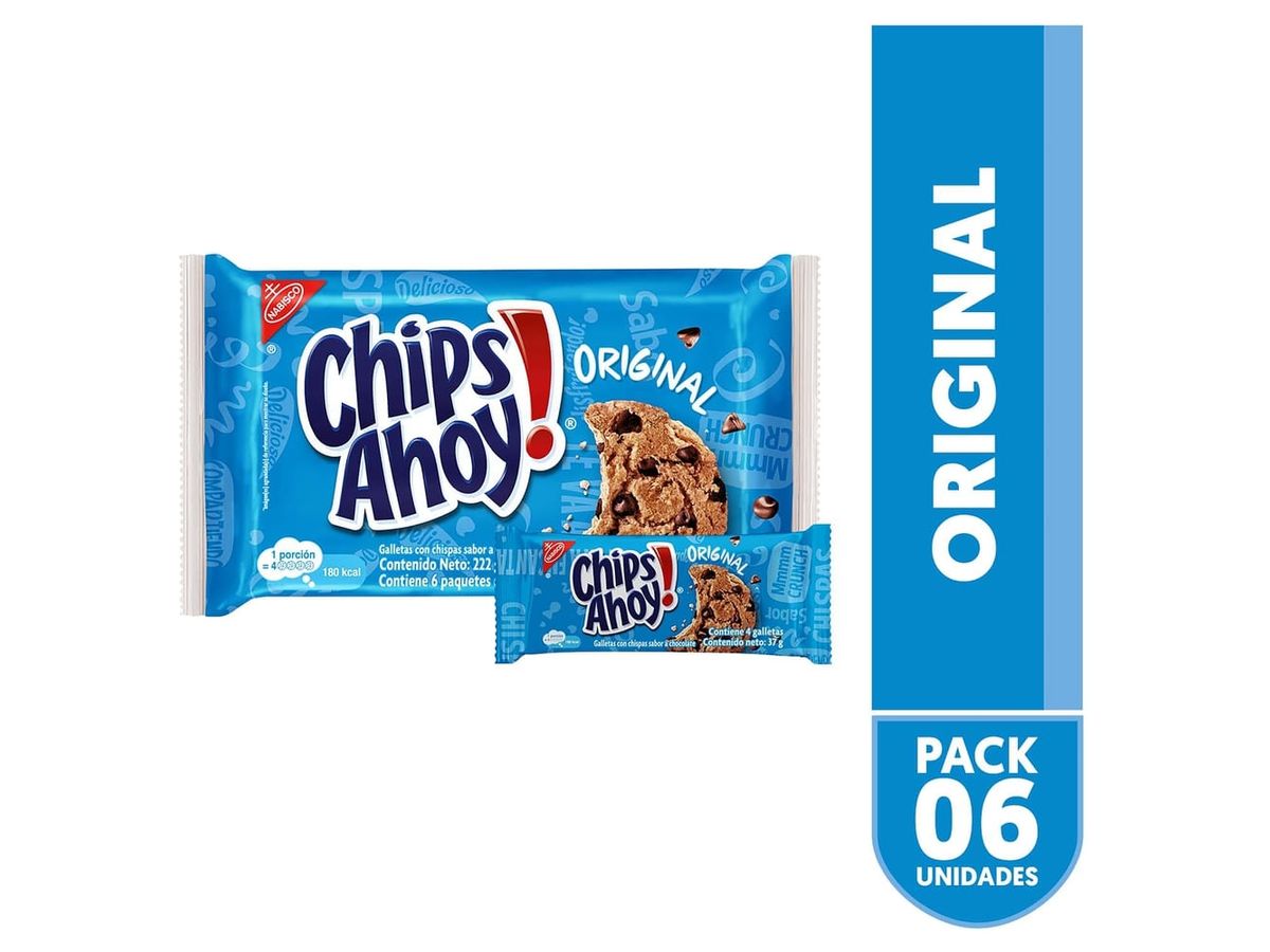 Galleta Chip Ahoy Original - 222 g