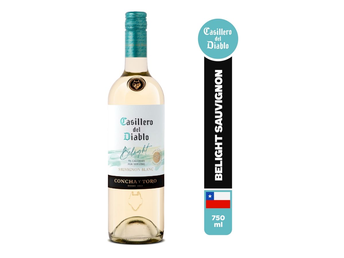 Vino blanco Casillero del Diablo belight - 750 ml