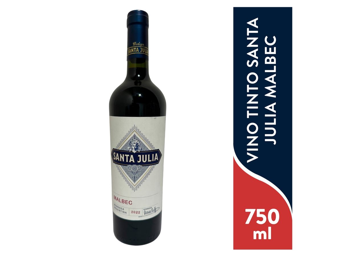 Vino Tinto Santa Julia Malbec -750 ml