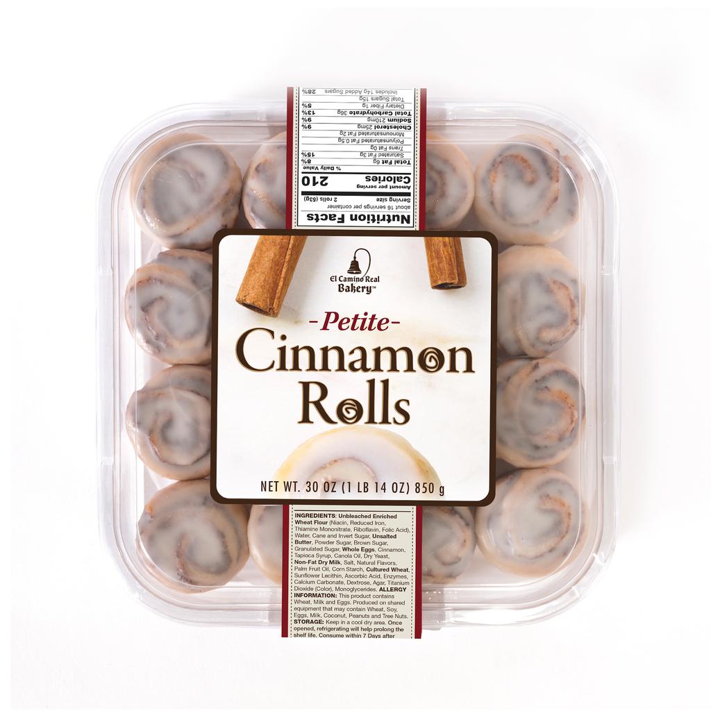 El Camino Real Mini Rollos de Canela Elaborados con Masa Tradicional