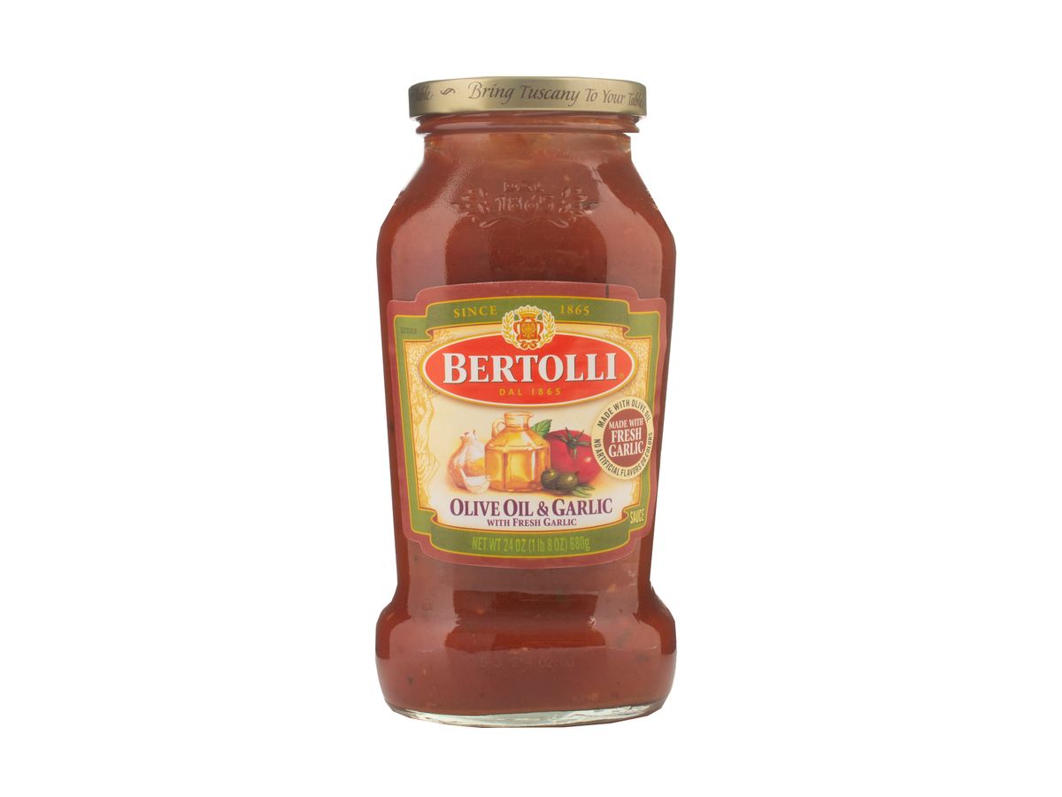Salsa Bertolli de tomate con aceite de oliva - 680 g
