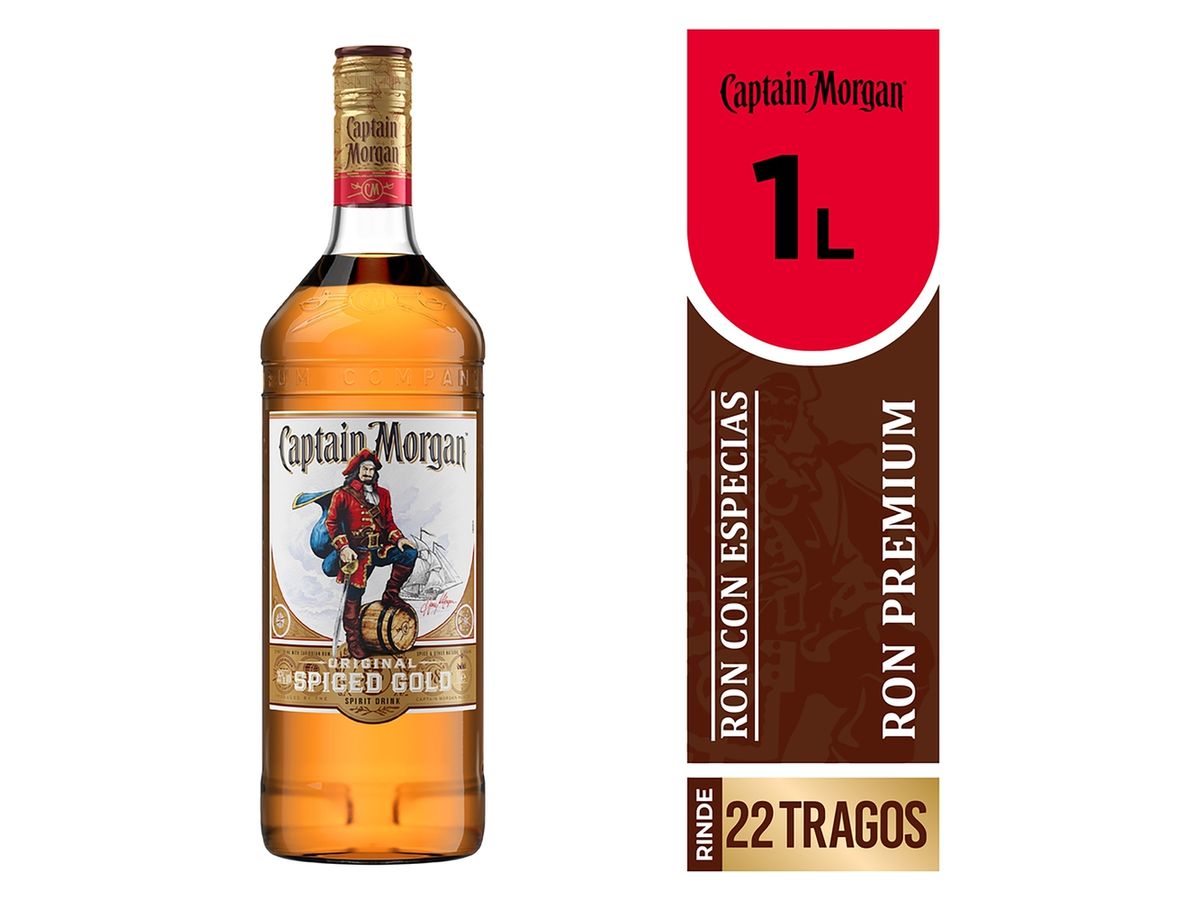 Ron Captain Morgan Oro - 1000ml