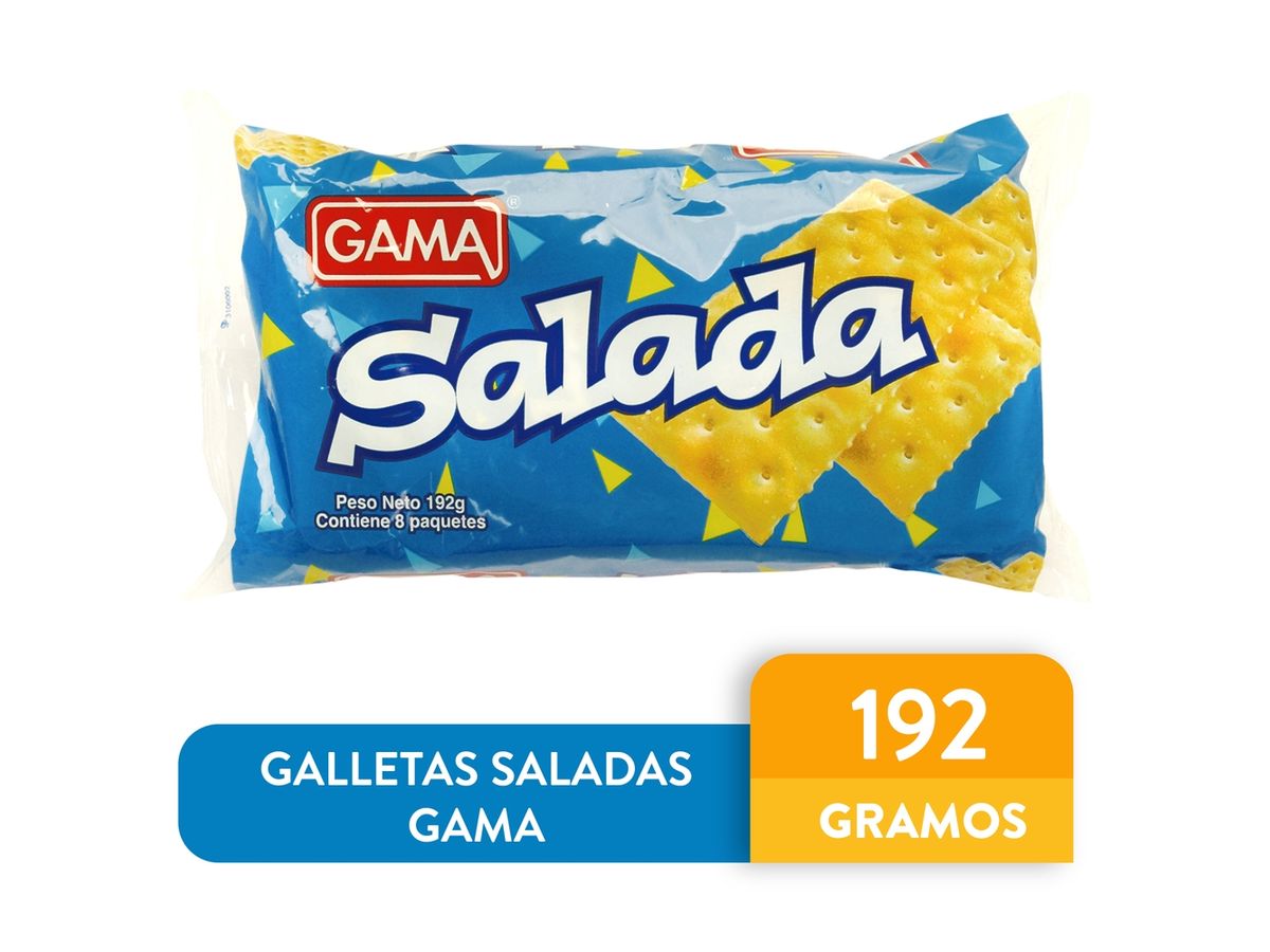 Galleta Gama Salada Bolsa - 192 g