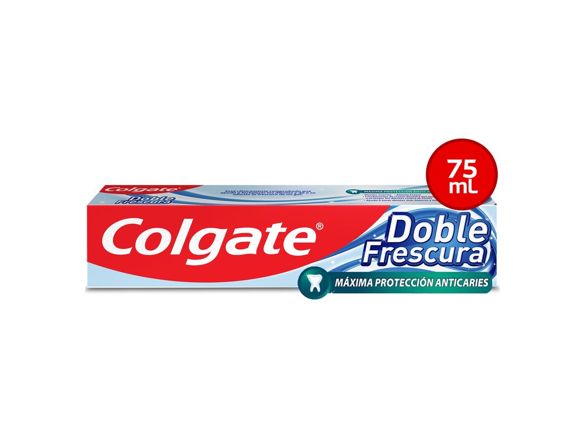 Pasta Dental Colgate, Doble Frescura -75 ml