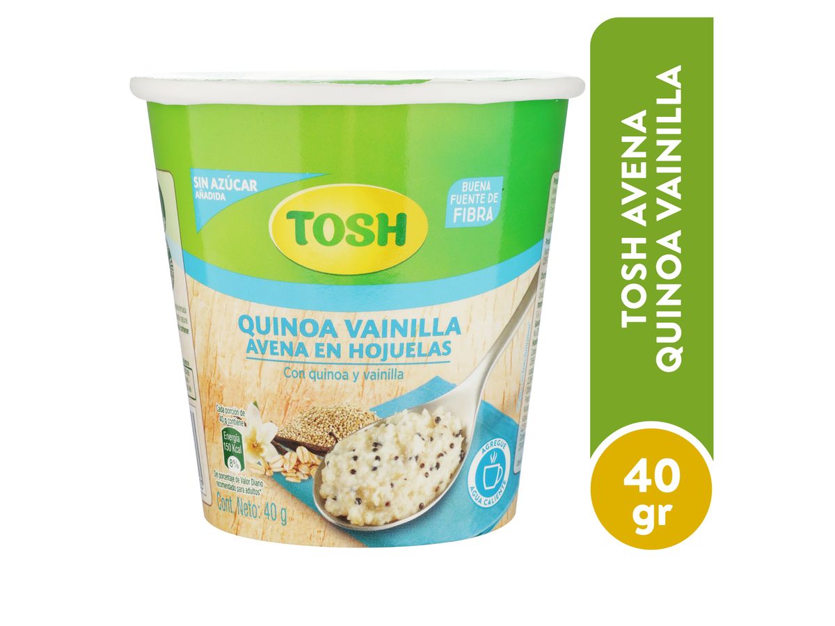 Avena Tosh cup vainilla - 40 g