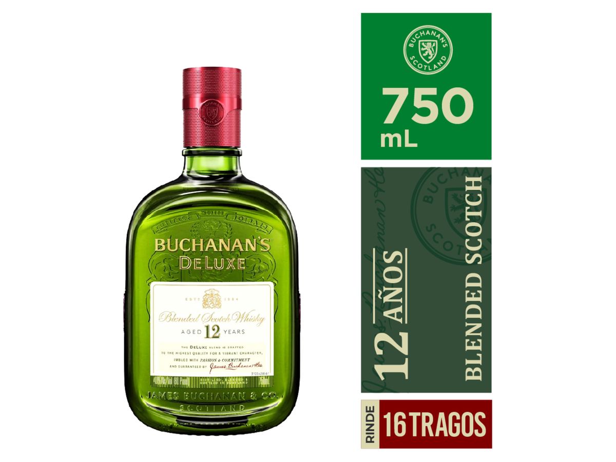 Whisky Buchanan's Deluxe 12 Años -750 ml