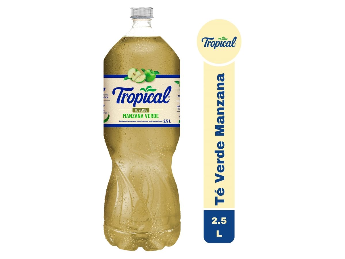 Refresco Tropical Te Verde Manzana Petit - 2500ml