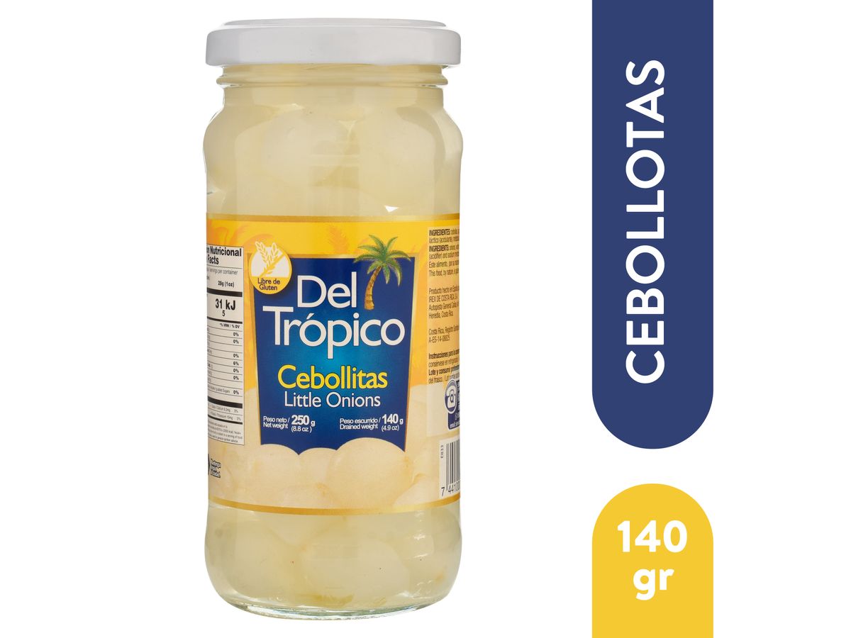 Cebollitas Del Trópico - 140 g