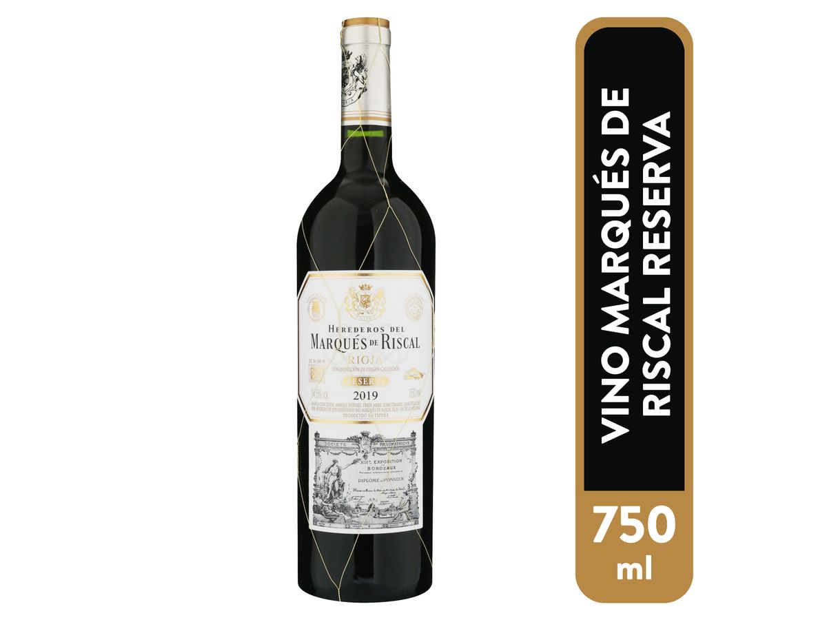 Vino Marquez De Riscal reserva rioja - 750 ml