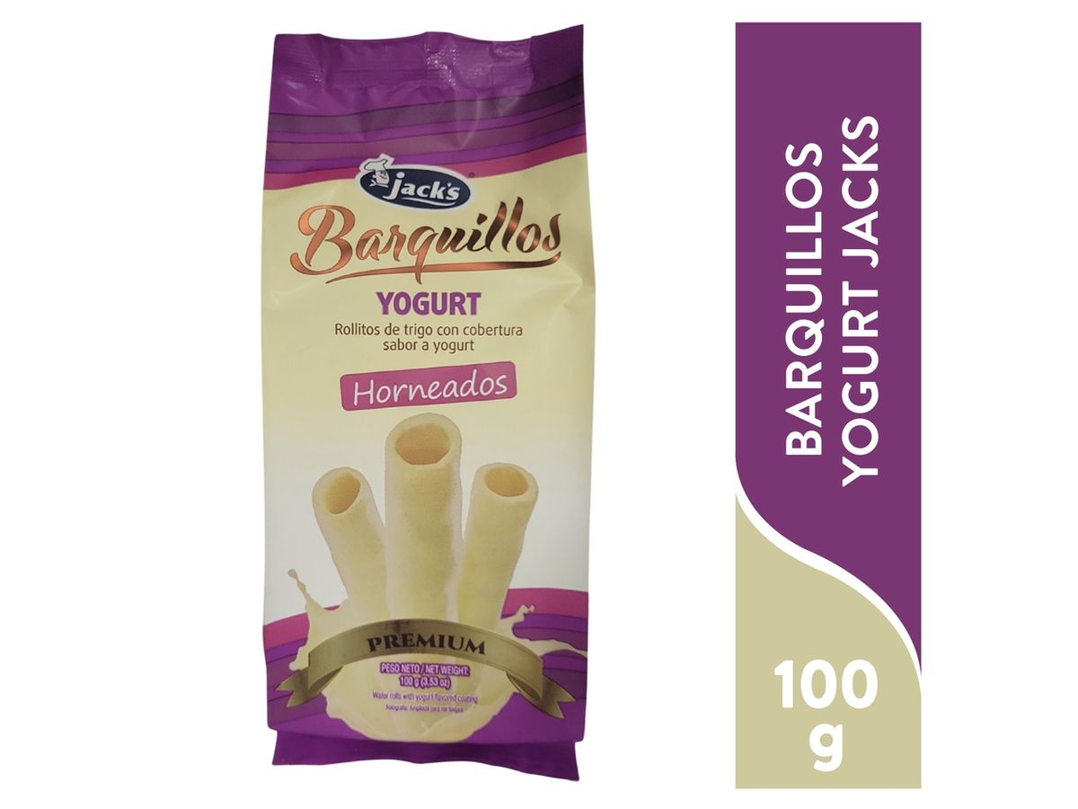 Barquillos Jacks yogurt -100 g