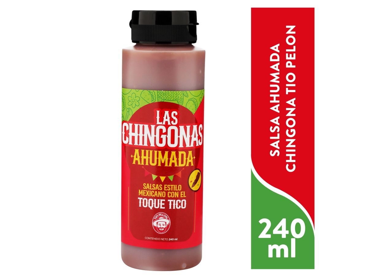 Salsa Para Pasta y Pizza Tio Pelon Salsa Ahumada Chingona Tio Pelon 240ml