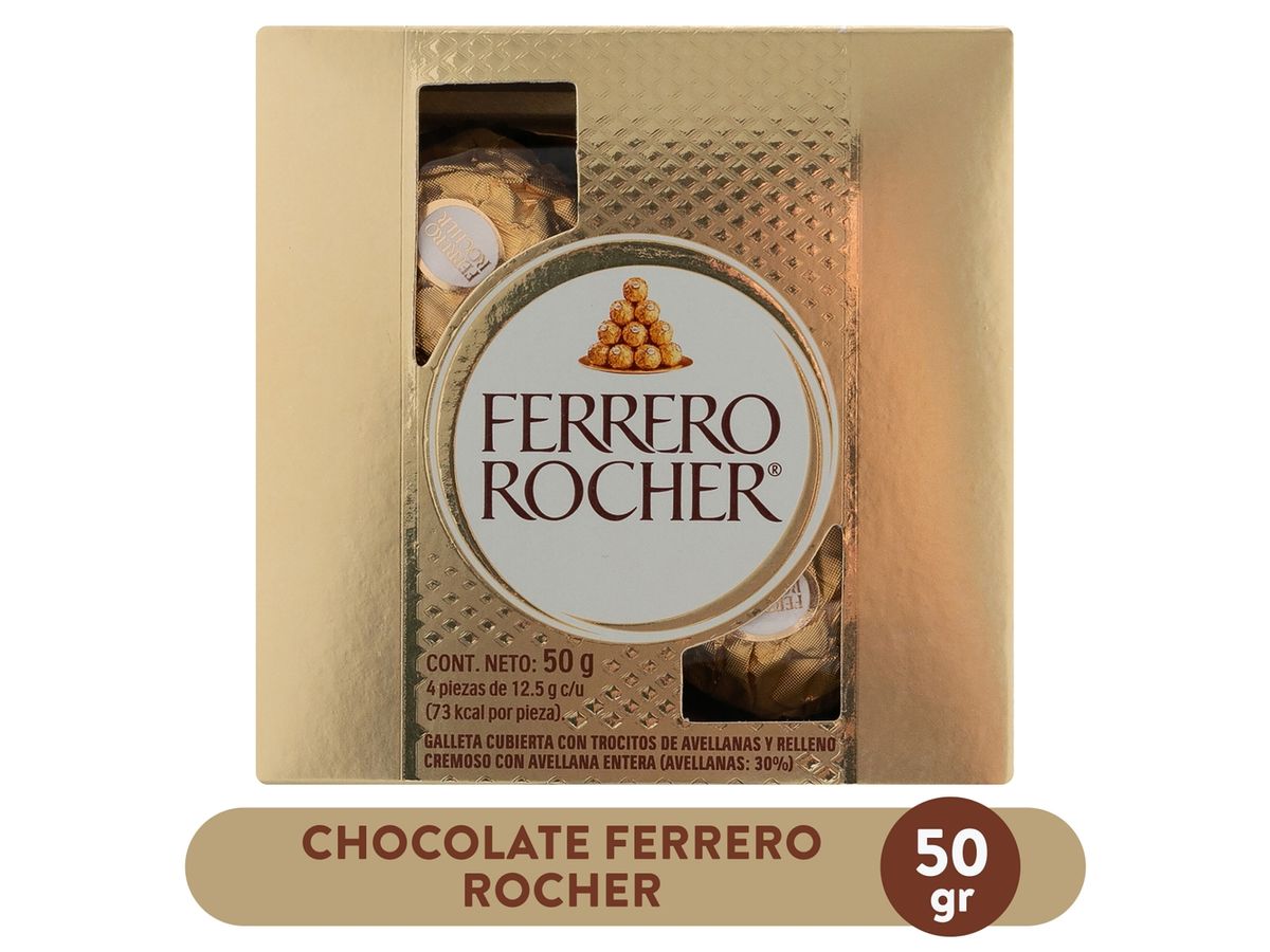 Chocolate Ferrero Rocher T4 - 50 g