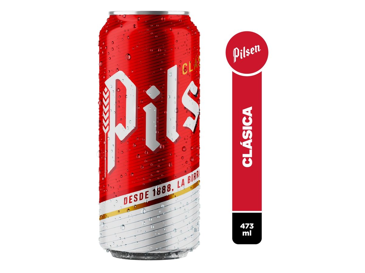 Cerveza Pilsen Lata 473Ml