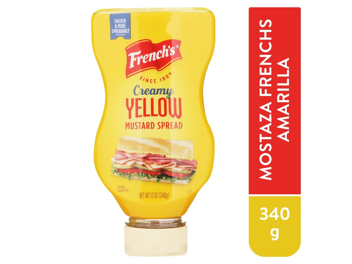 Mostaza French's crema clásica - 340 g