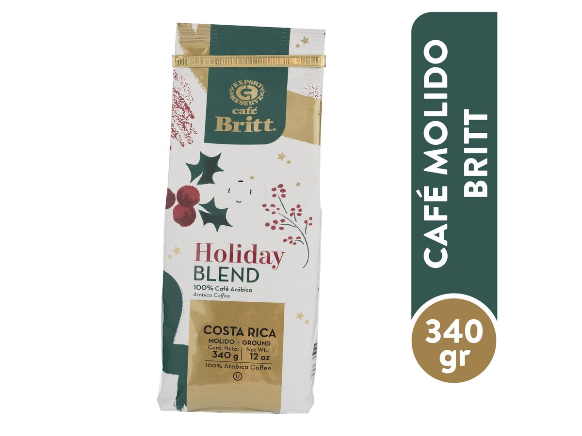 Café Britt Holiday Blend Molido - 340 g