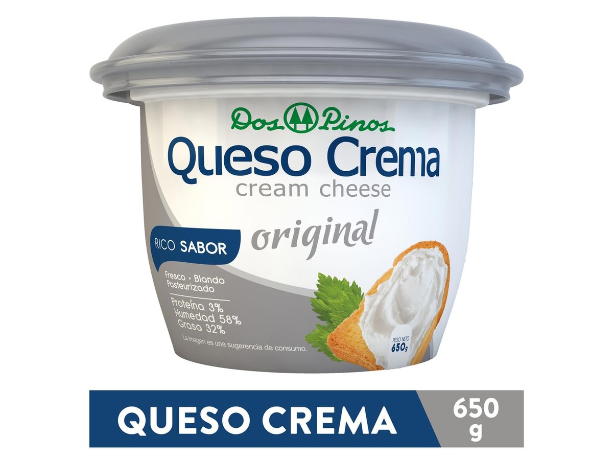Queso Dos Pinos Crema Tipo Americano - 650 g