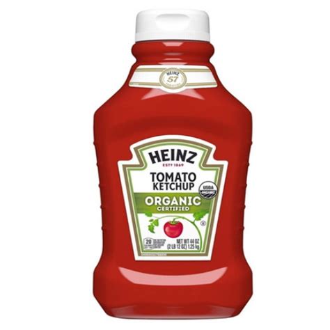 Heinz Salsa de Tomate Orgánica / 1.25 kg / 44 oz