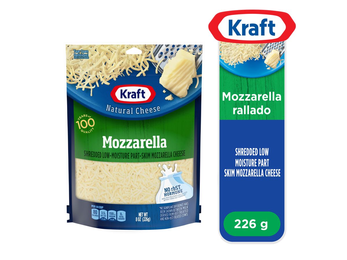 Queso Kraft Mozzarela Rallada - 227 g