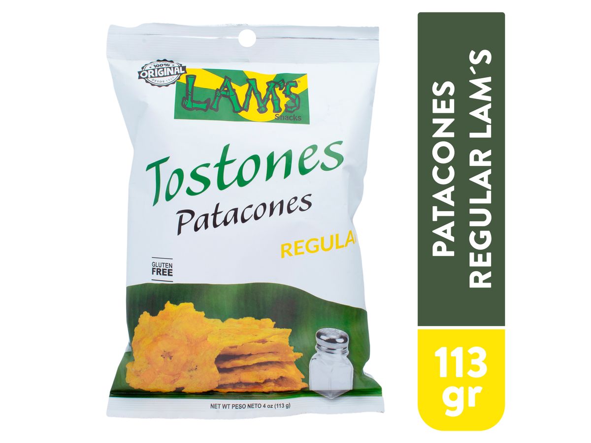 Snack Lam's tostones regular - 113 g