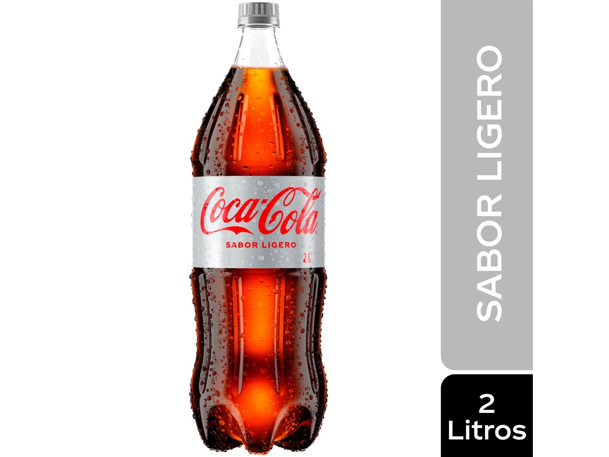 Gaseosa Coca Cola light - 2 L
