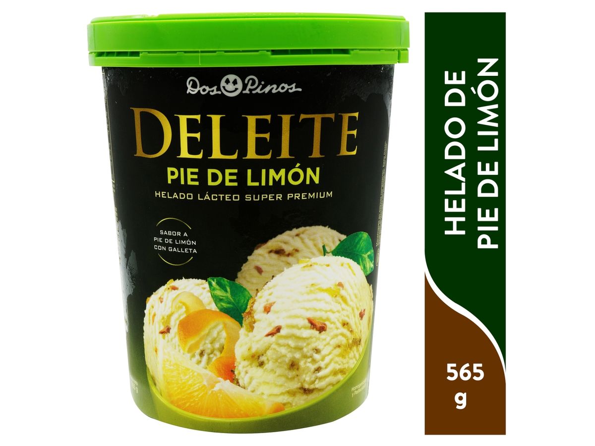Helado Dos Pinos pie de limón premium - 555 g