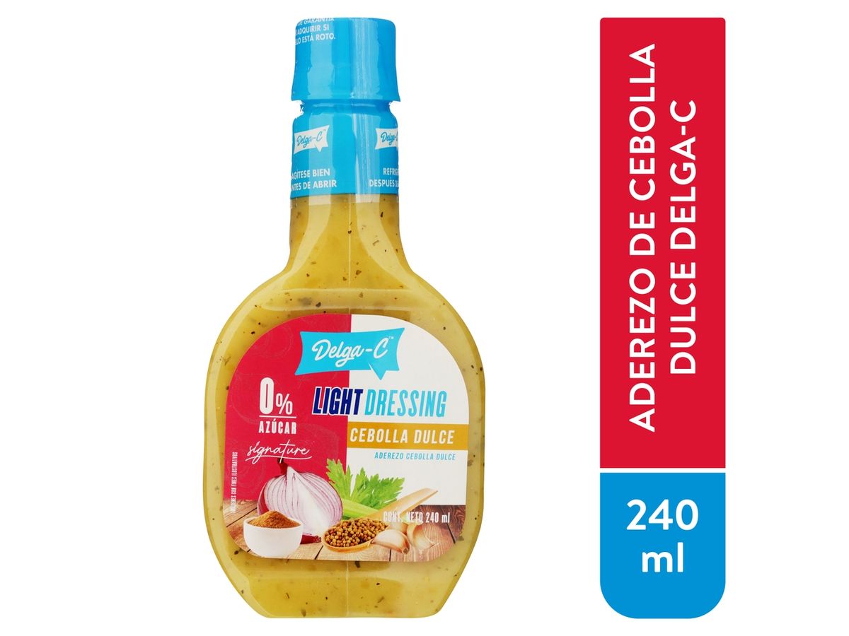 Aderezo Delga-C cebolla dulce - 240 g