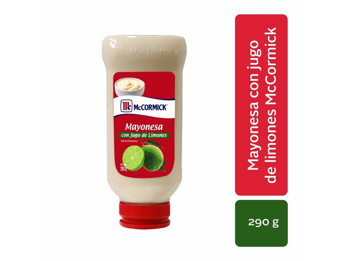 Mayonesa McCormick Jugo de Limones - 290 g