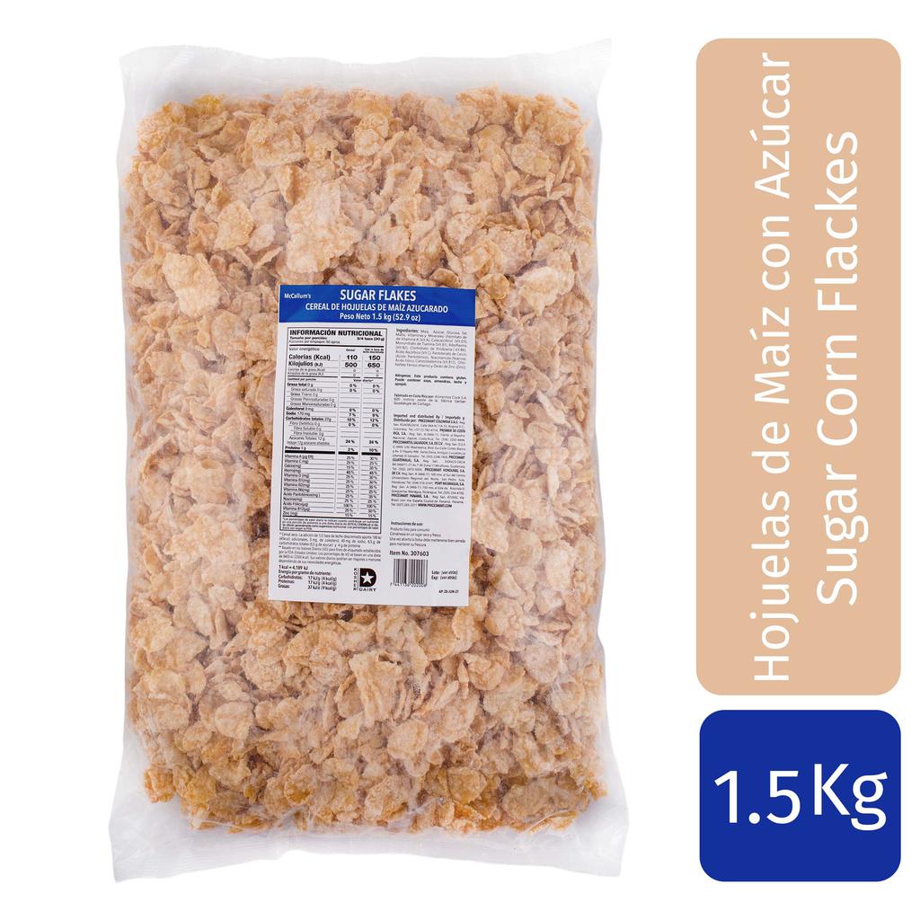 Mc Callum's Cereal Hojuelas de Maíz Azucaradas 1.5 kg / 3.3 lb