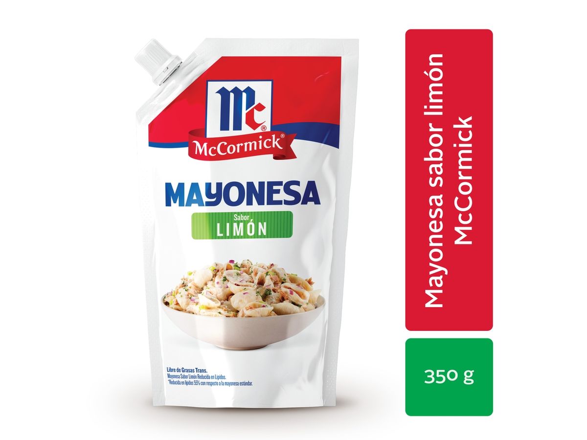 Mayonesa sabor Limón McCormick Doypack - 350 g