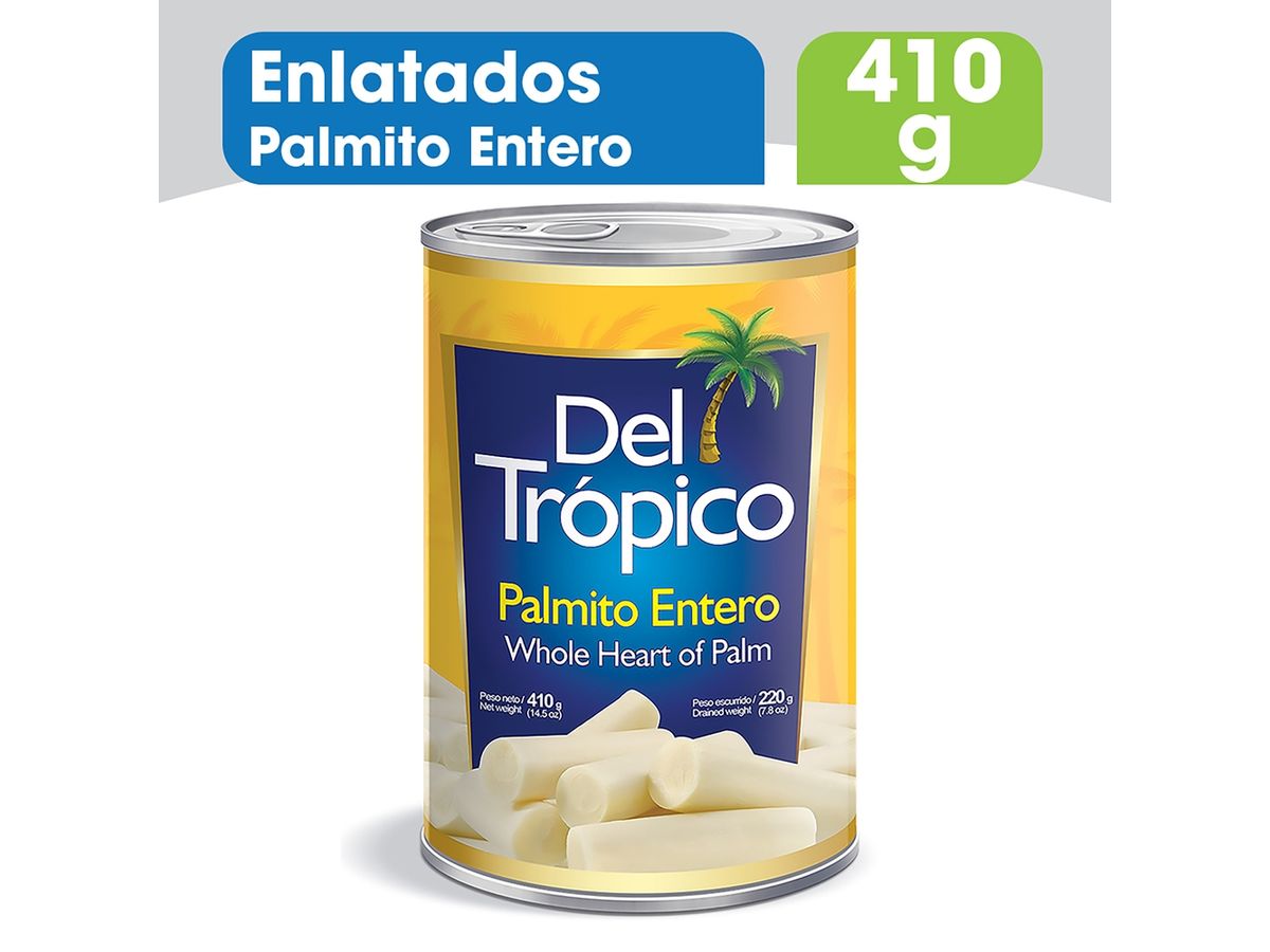 Palmitos Del Trópico enteros - 410 g