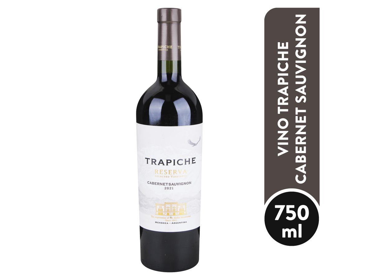 Vino Trapiche Tinto Cabernet Roble 750Ml