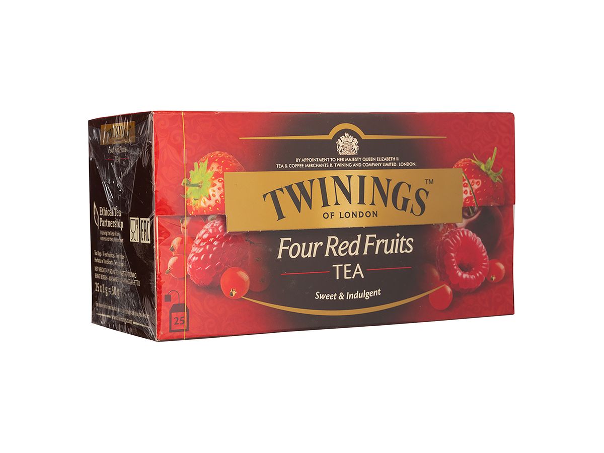 Té Twinings Negro 4 Frutas - 50 g