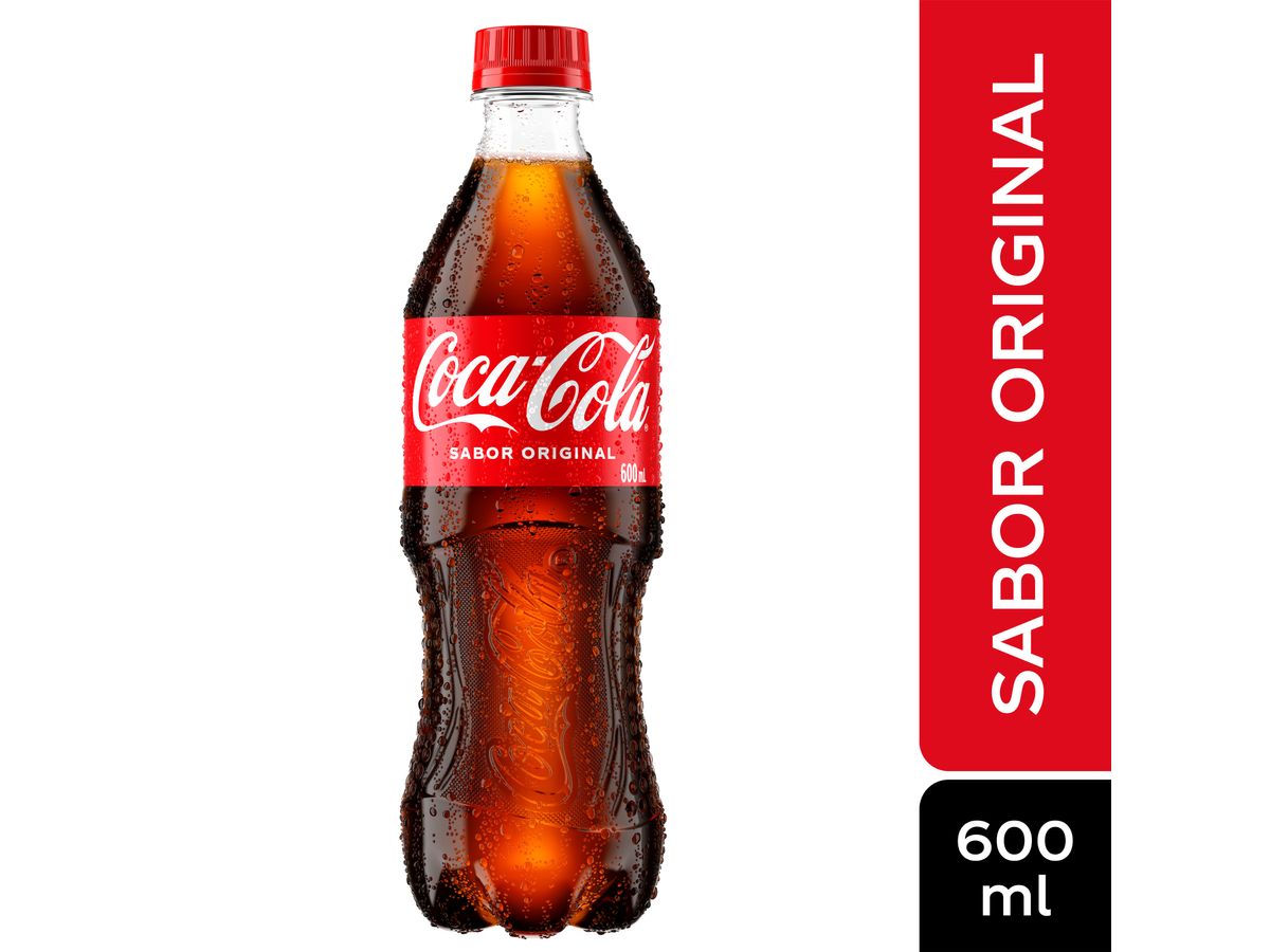 Gaseosa Coca Cola Regular - 600 ml