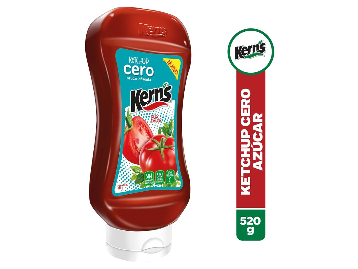 Salsa Kerns de tomate ketchup - 520 g