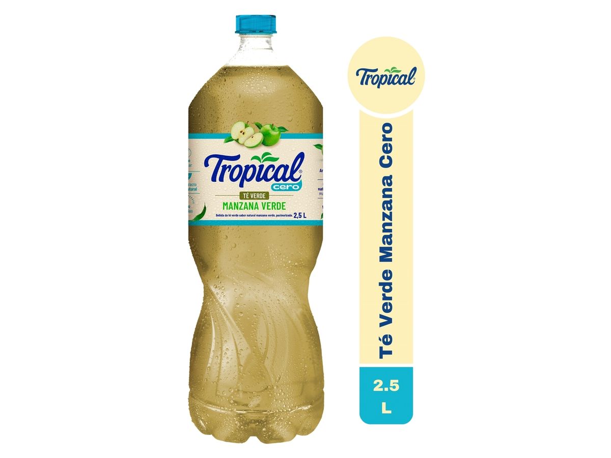 Refresco Tropical Té Verde Manzana Cero - 2.5 L
