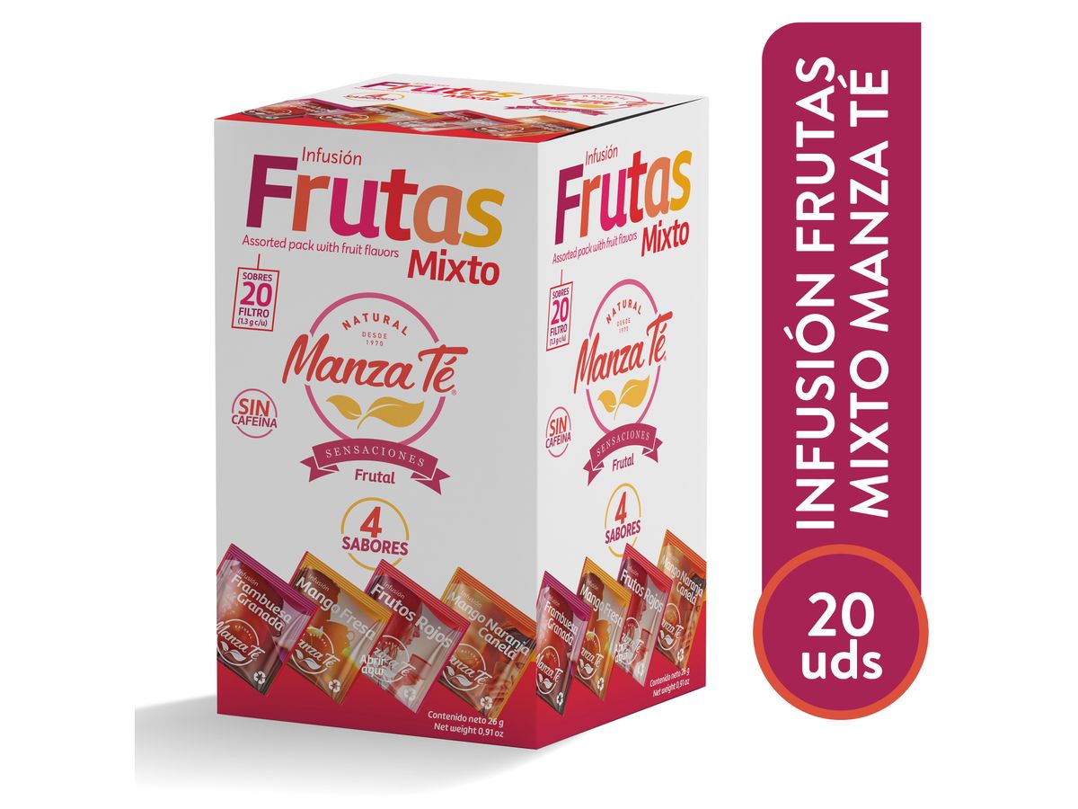 Infusión  Manza Té frutas mixto - 26 g