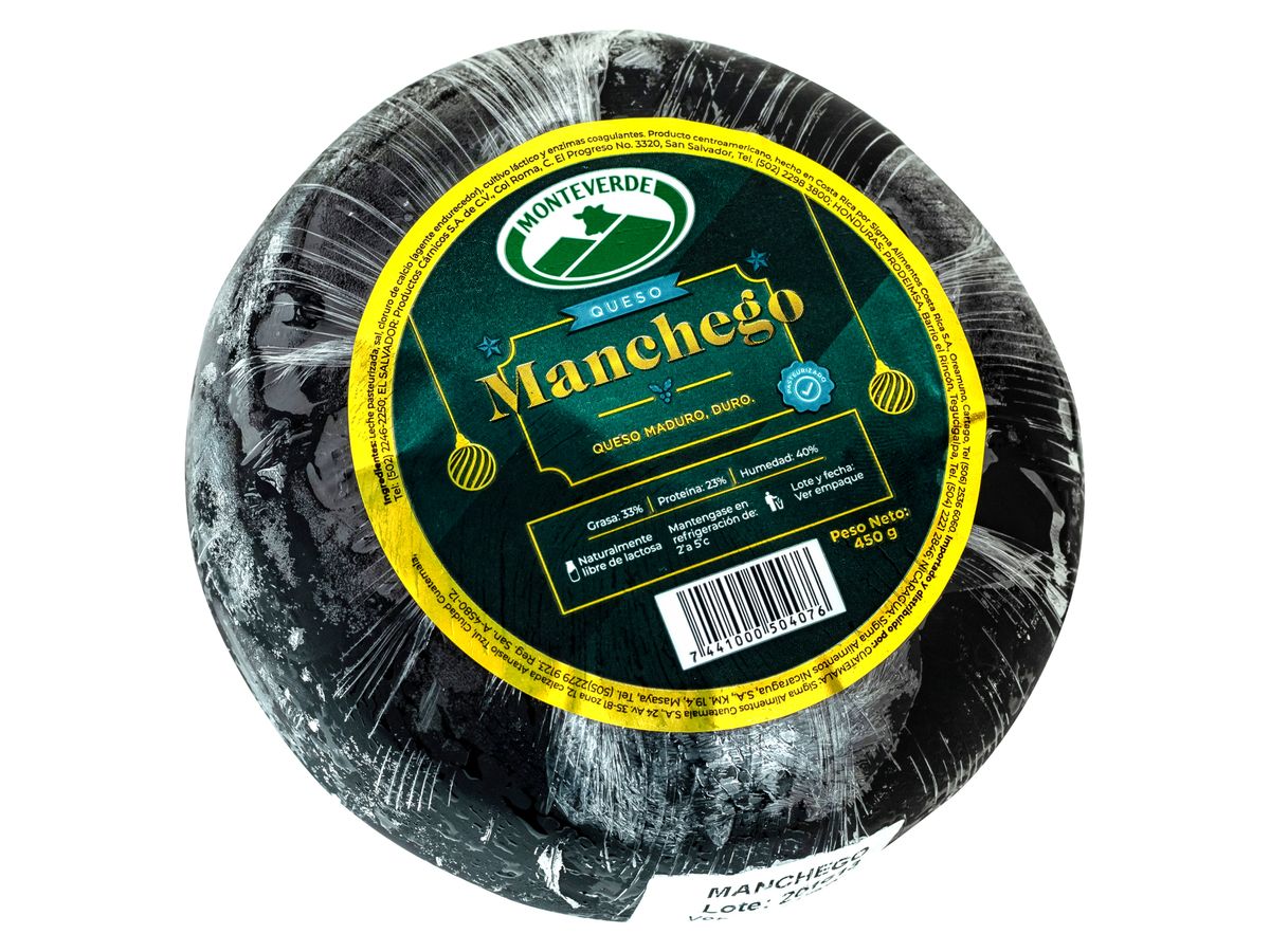 Queso Monteverde manchego - 450 g