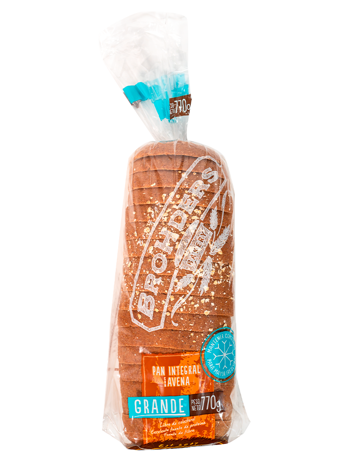 Brohders Pan Integral con Avena / 770 g / 27.19 oz