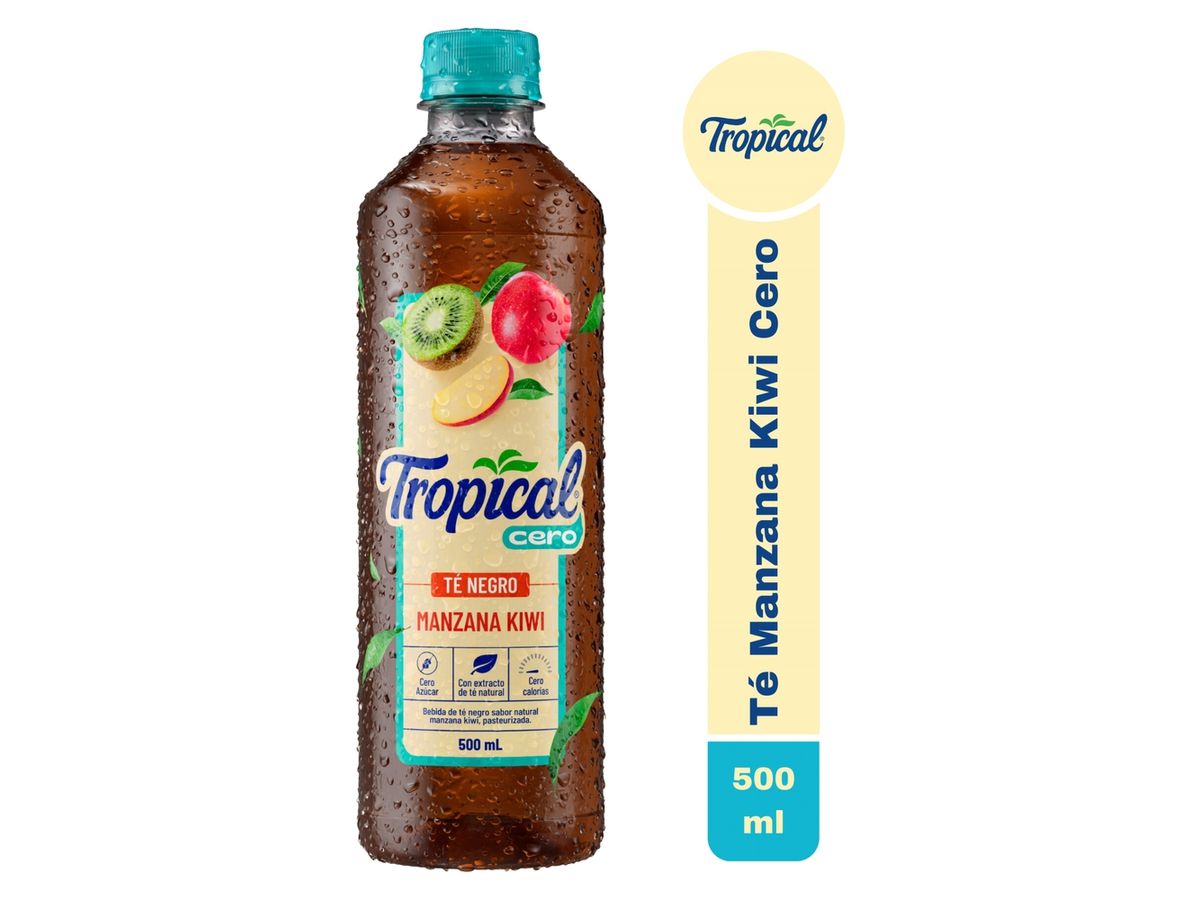 Refresco Tropical Cero Manzana Y Kiwi -500ml
