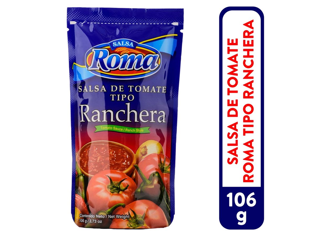 Salsa Roma preparada ranchera - 106 g