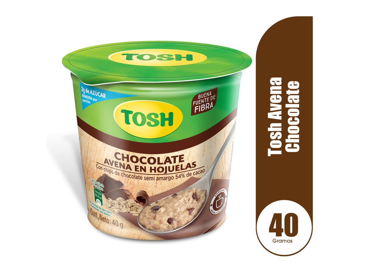 Avena Tosh con chocolate - 40 g